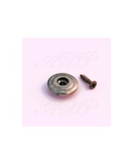 Saitenführung Aged Nickel Q-Parts für Bass, 19 x 3,5 mm