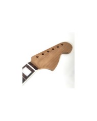CBS Stratocaster neck in roasted maple, rosewood fingerboard, unfinished