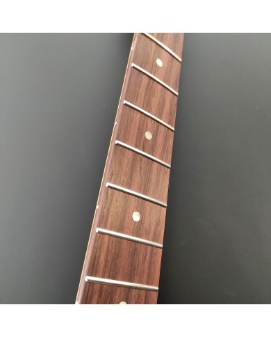 Manche Stratocaster érable torréfié et touche palissandre, verni satin nitro