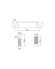TonePros T1Z-G Cordier Verrouillable style Gibson Stoptail Metrique 8M Gold