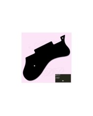 Black THIN .060" 1Ply Pickguard for Epiphone Riviera 62-70's