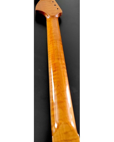 Flamed maple neck Jazzmaster, rosewood fingerboard, gloss finish