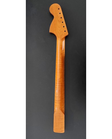 Flamed maple neck Jazzmaster, rosewood fingerboard, gloss finish
