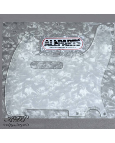 Telecaster USA Schlagbrett 1-lagig 5H Tele transparentes Acryl - All Parts