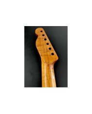 Flamed Roasted Mapple Tele Neck, rosewood fretboard
