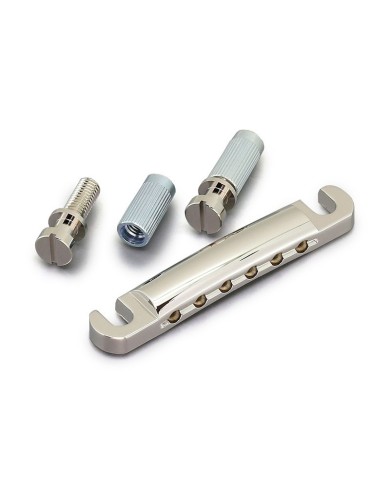 Gotoh GE101Z Saitenhalter im Gibson StopTail Stil, metrisch, Zamak, Nickel