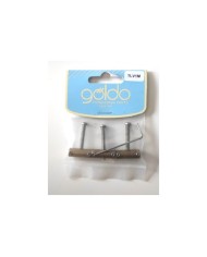 3 Telecaster Vintage Compensated Bridge Brass Saddles