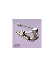 Kit Tremolo Duesenberg LES TREM II Nickel + Chevalet à rouleau Tonepro