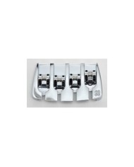 Sandberg Bass-Saitenhalter/Steg für 4 Saiten, Chrom
