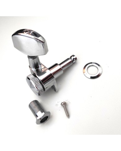 1 arretierbare JinHo-Mechanik, Chrom, linke Seite, großer Flügel