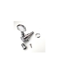 1 arretierbare JinHo-Mechanik, Chrom, linke Seite, großer Flügel