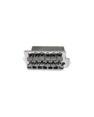 Fender® Vintage Standard series Stratocaster style bridge assembly Chrome (post 2006) 007-1014-049