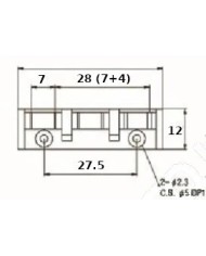 Strat style Roller nut