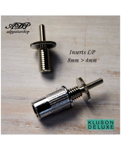 Les Paul Saitenhalter-Konvertereinsatz 8 mm - 4 mm, Goldo