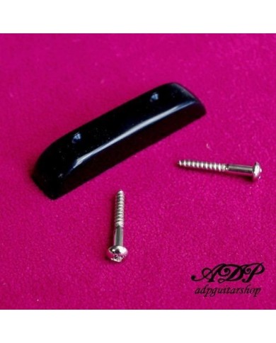 Schwarze Daumenstütze für Bass + 2 Schrauben