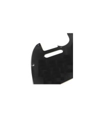 Pickguard 1ply noir pour Telecaster 8 vis