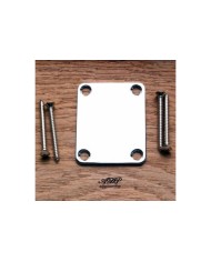 Neck Plate Fender style with 4 screws, Chrome