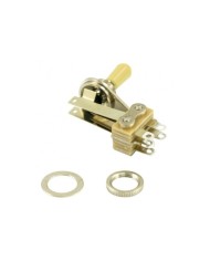 Selecteur Switch 3 ways Toggle Switchcraft SG Right Angle bouton Old White