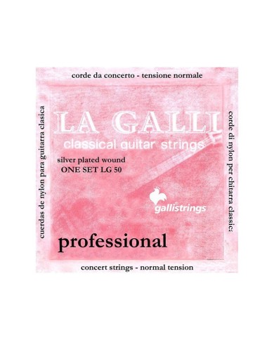 GALLI STRINGS "la Classique" Klassikgitarrensaiten, normale Spannung