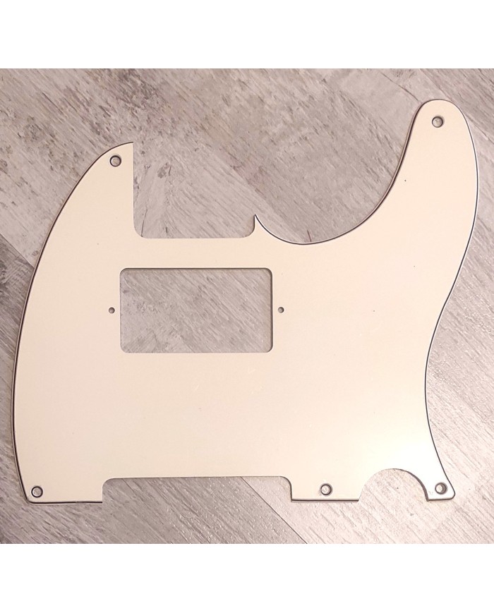 Plaque De Protection (pickguard) Imprimée 3D Pour Guitare Telecaster/Esquire - 5 Trous, Motif Bois, Plastique