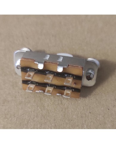 On-On-Schalter (2 Pos.) für Fender Jazzmaster / Jaguar Weiß