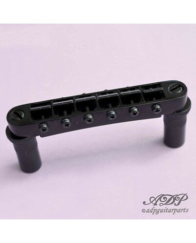 Saitenhalter + Brücke Gotoh GE101Z StopTail +GE103B Tunomatic Bridge Schwarz