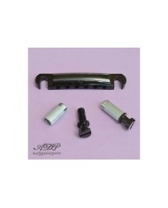 Saitenhalter + Brücke Gotoh GE101Z StopTail +GE103B Tunomatic Bridge Schwarz