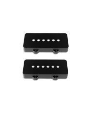 Schwarzes Jazzmaster-Pickupkappen-Set AllParts USA