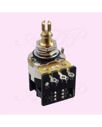CTS Push-Pull-Potentiometer Long SplitShaft 250K Audio DPDT