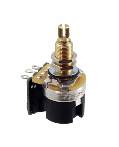 Potenziometro Alpha Audio 500K Log. (Logaritmico) - Asse Solido US Size