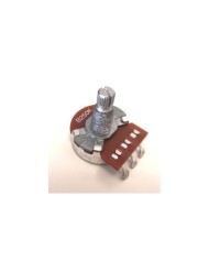 Potentiomètre 24 Splines (US) Alpha 250 Ko Linéaire axe fendu 6mm filetage métrique 8 mm
