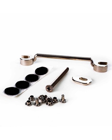 Down Tension Bar aus Edelstahl + Hinge Plate, TOWNER Adapter ohne Bohren für BIGSBY