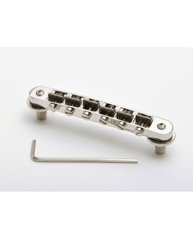 Göldo Low Rider Tune-O-Matic Steg Nickel