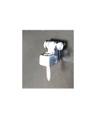 8 Schrauben Nickel 2.5 x 15mm für Tonabnehmerrahmen im Gibson-Stil und Saitendurchführungen