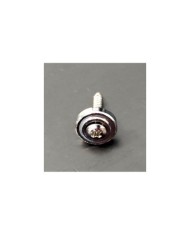 8 Schrauben Nickel 2.5 x 15mm für Tonabnehmerrahmen im Gibson-Stil und Saitendurchführungen