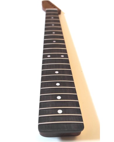 Manche Telecaster gaucher, érable torréfié et touche palissandre, vernis satin