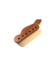 Manche Telecaster gaucher, érable torréfié et touche palissandre, vernis satin