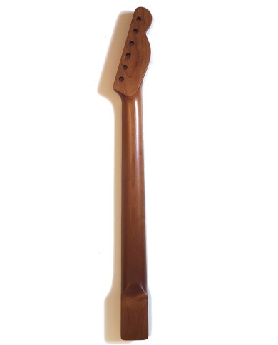 Manche Telecaster gaucher, érable torréfié et touche palissandre, vernis satin
