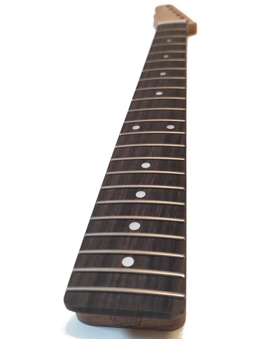 Linkshänder-Telecaster-Hals aus geröstetem Ahorn mit Palisandergriffbrett