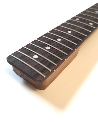 Linkshänder-Telecaster-Hals aus geröstetem Ahorn mit Palisandergriffbrett