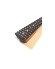 Linkshänder-Telecaster-Hals aus geröstetem Ahorn mit Palisandergriffbrett