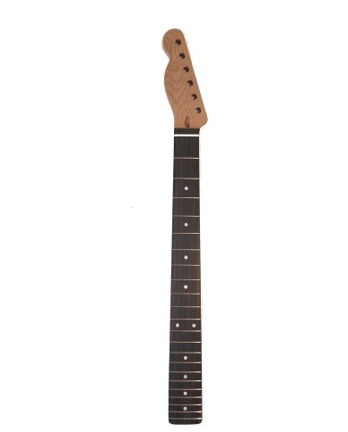 Linkshänder-Telecaster-Hals aus geröstetem Ahorn mit Palisandergriffbrett