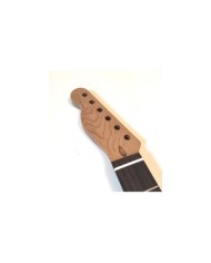 Linkshänder-Telecaster-Hals aus geröstetem Ahorn mit Palisandergriffbrett