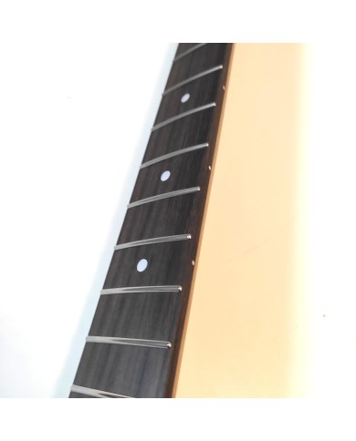 Linkshänder-Telecaster-Hals aus geröstetem Ahorn mit Palisandergriffbrett