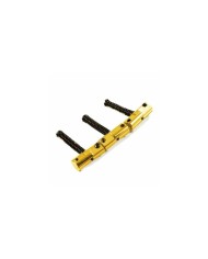 Kompensierte Vintage Telecaster-Saitenreiter aus vergoldetem Stahl