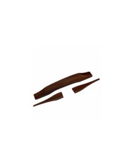 Selmer Moustache Manouche-Steg aus Ebenholz, Jazz-Steg mit Schnurrbart, 126x18mm