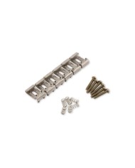Fender® Road Worn Nickel Aged saddles set for strat
