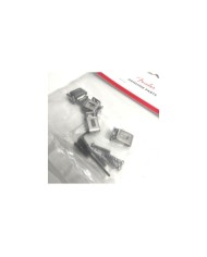 Fender® Road Worn Nickel Aged saddles set for strat