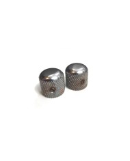 2 Fender Road worn telecaster dome Knobs, Nickel aged