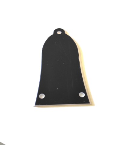 Epiphone-Style-Halsstababdeckung Schwarz, 2-lagig